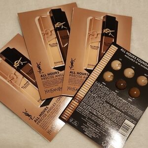 Yves Saint Laurent All Hours Foundation Samples - Beige and Tan